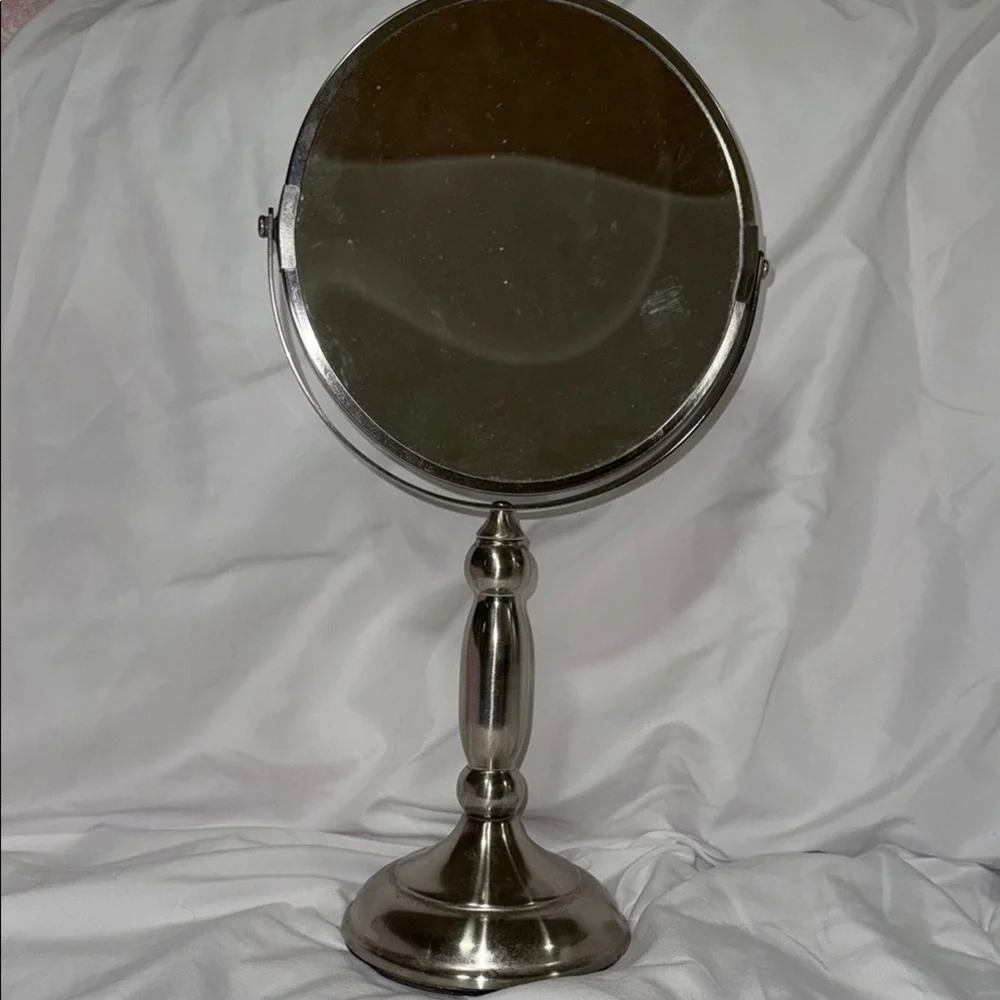 Elegant Silver Vanity Mirror